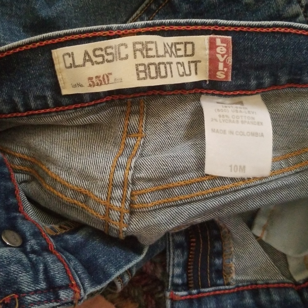 SOLD 550 LEVI STRAUSS & CO. Boot cut denim - Picture 2 of 5